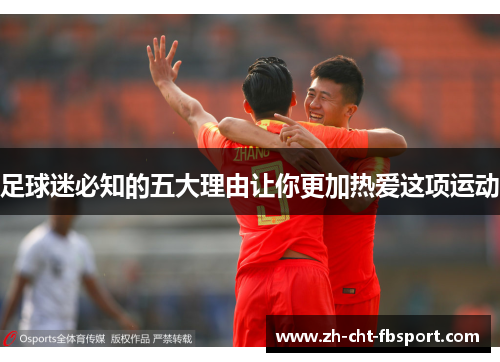 足球迷必知的五大理由让你更加热爱这项运动
